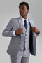 DENALI GREY SEMI PLAIN SLIM WC
